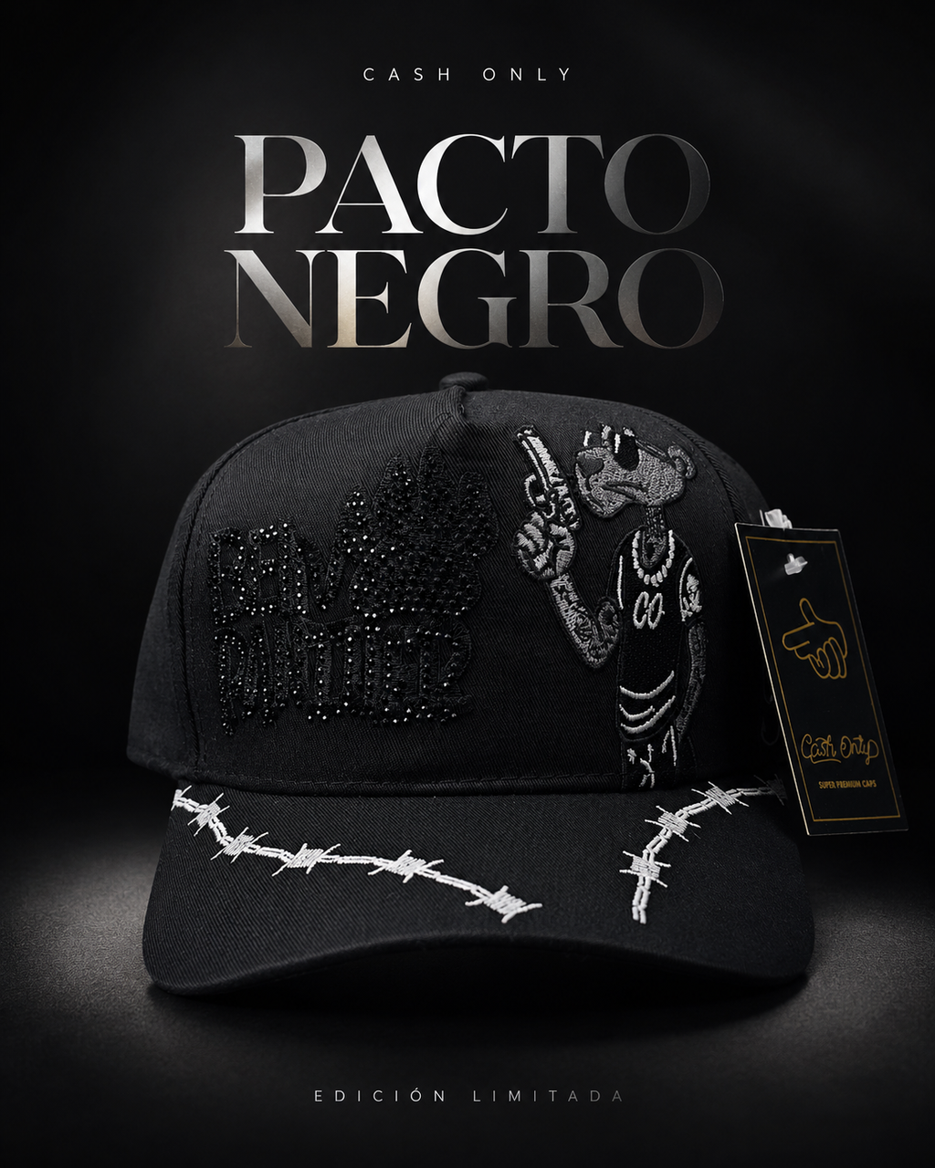 GORRA PACTO NEGRO