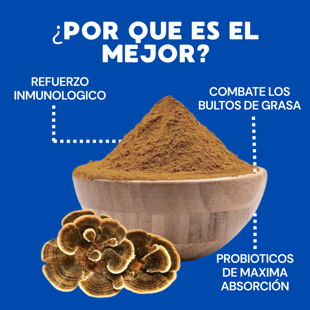 TURKEY TAIL + ELIMINA LAS ALERGIAS Y PROBLEMAS DIGESTIVOS DE TU MASCOTA