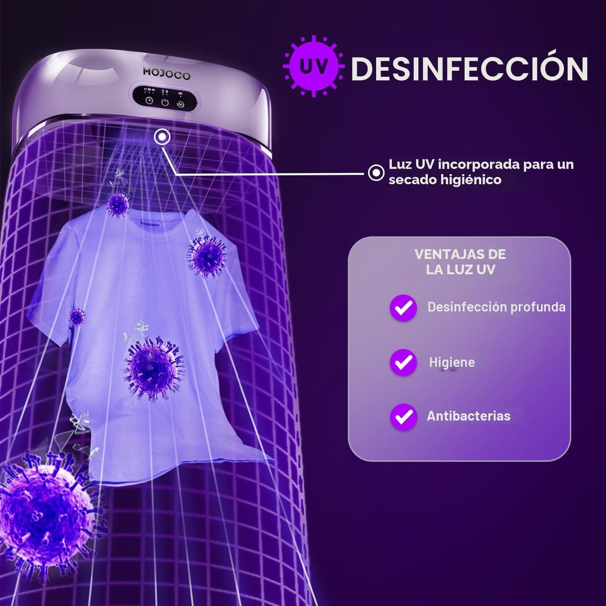 SECADORA PORTATIL DE AIRE CALIENTE 360